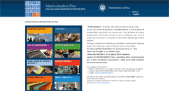 Desktop Screenshot of matricolandosi.unipi.it