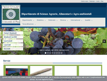 Tablet Screenshot of agr.unipi.it