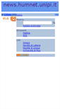 Mobile Screenshot of news.humnet.unipi.it