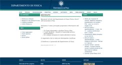 Desktop Screenshot of df.unipi.it