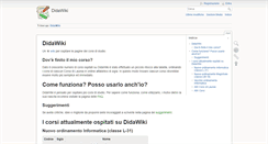 Desktop Screenshot of didawiki.cli.di.unipi.it