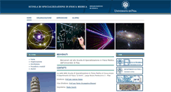 Desktop Screenshot of fisicamedica.df.unipi.it