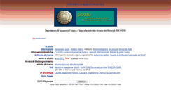 Desktop Screenshot of diccism.unipi.it